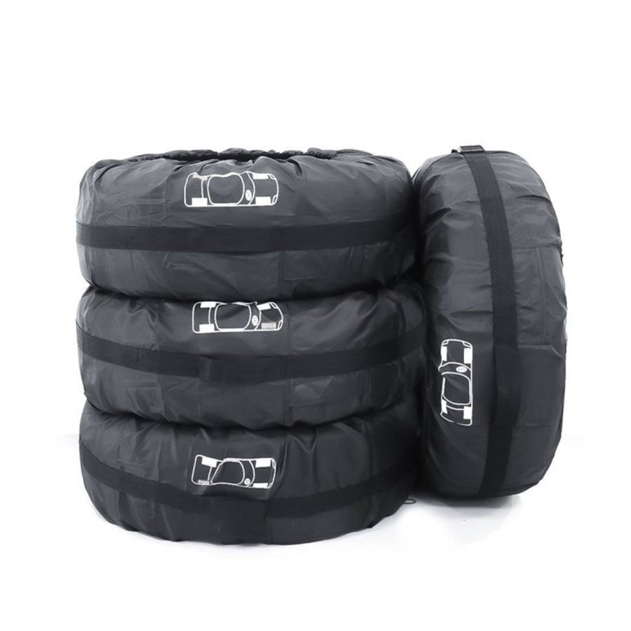 4 in 1 Waterproof Dustproof Sunscreen Car Tire Spare Tire Cover, S