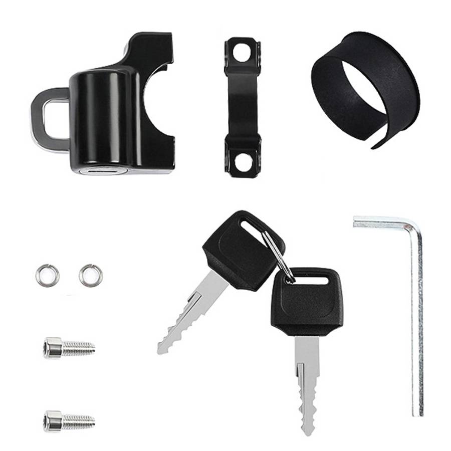 Electric Car Helmet Lock Anti-Theft Fixed Multi-Function Lock Bicycle Handle Fixed Helmet Anti-Th...