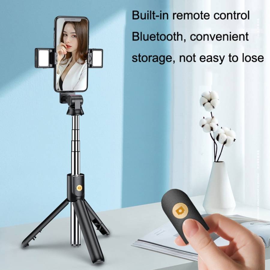 K12D Live Beauty Bluetooth Tripod Selfie Stick