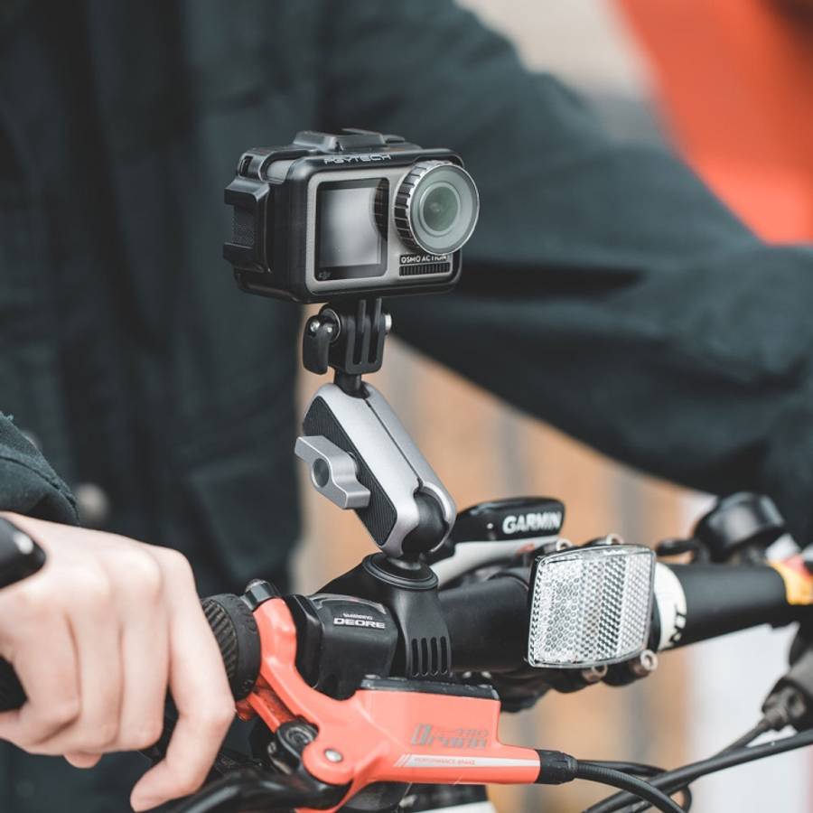 PGYTECH Action Camera Handlebar Mount For Insta360 ONE / ONE R / OSMO Action / GoPro