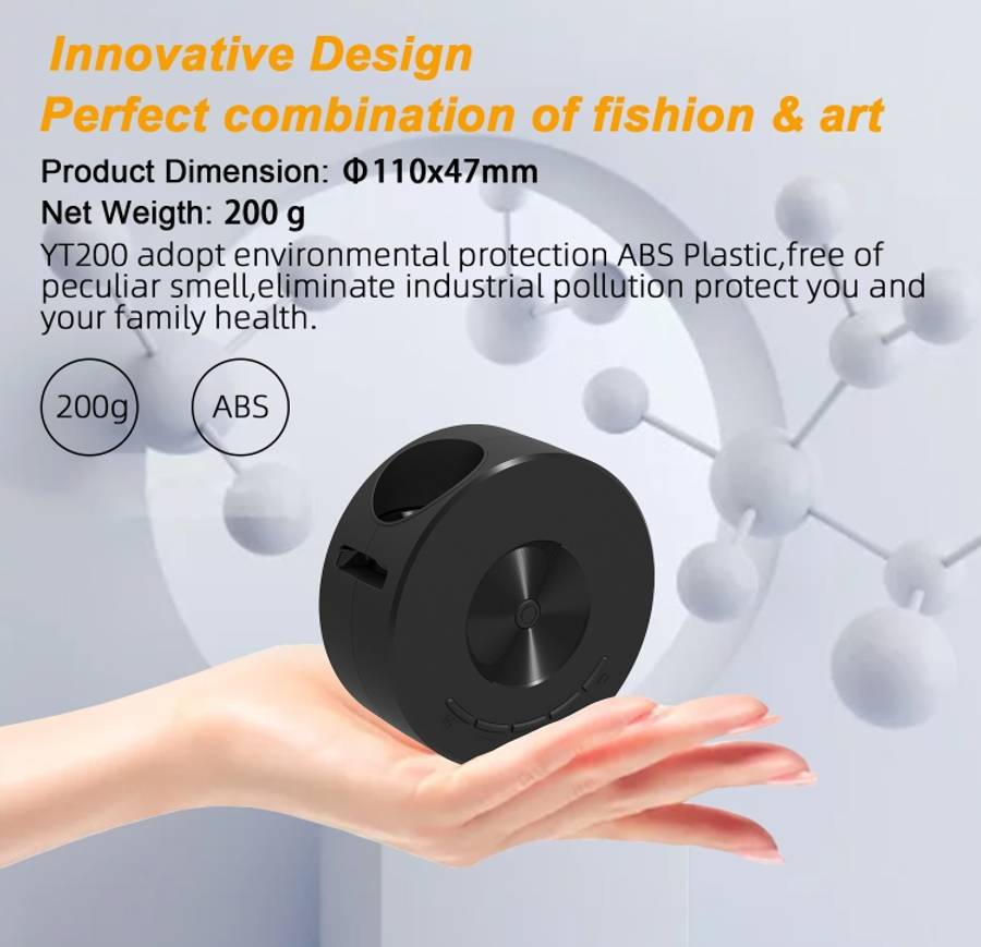 YT200 320 X 180P LED HD Mini Projector USB Powered Support Wired Connection Phone Screen, Black, ...