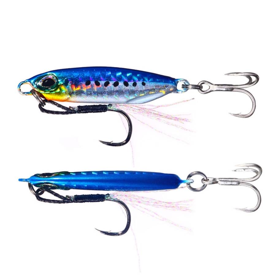2 PCS HENGJIA Shore Casting Lead Fish Long-distance Casting Sinker Double Hook Lure, 16g, 32g