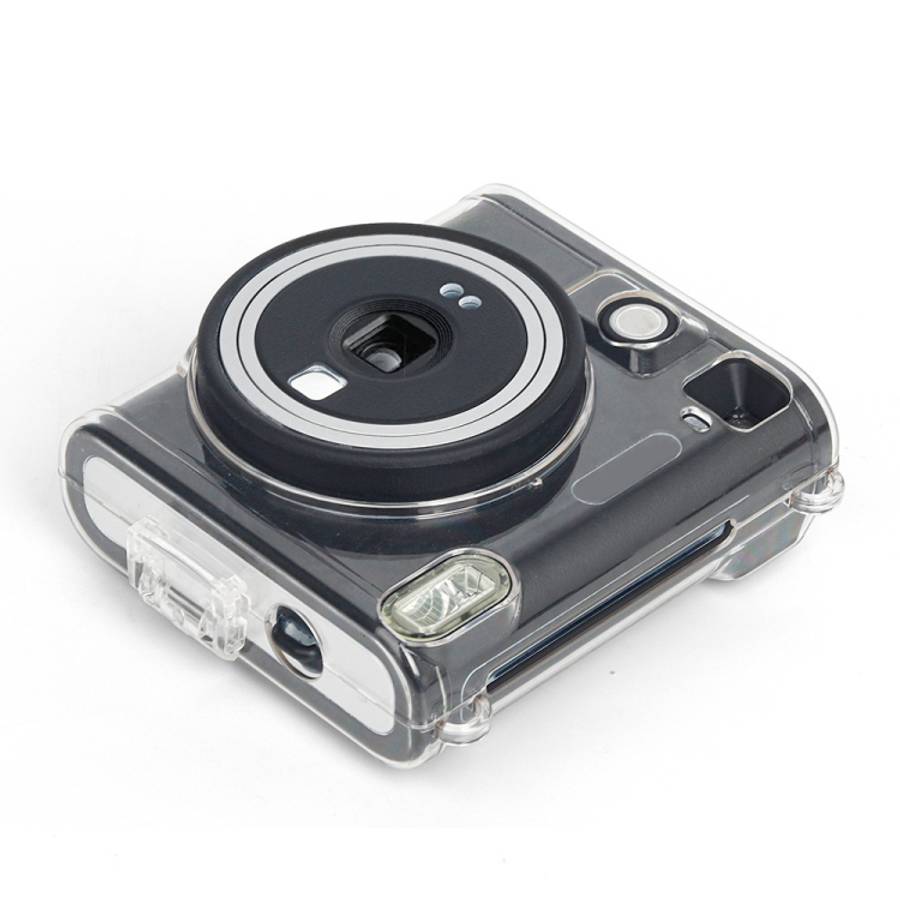 For instax SQUARE SQ40 Lanyard Camera Transparent Crystal Protective Case