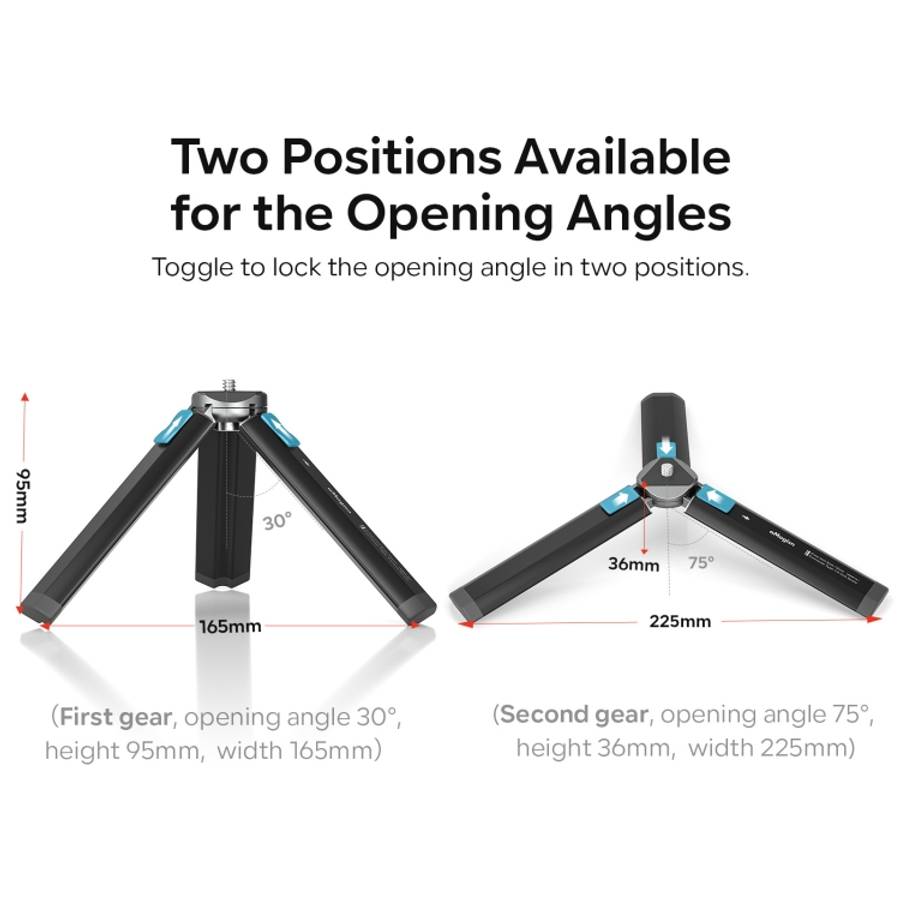 aMagisn AM11 Metal Desktop Tripod Mini Sports Camera SLR Accessories