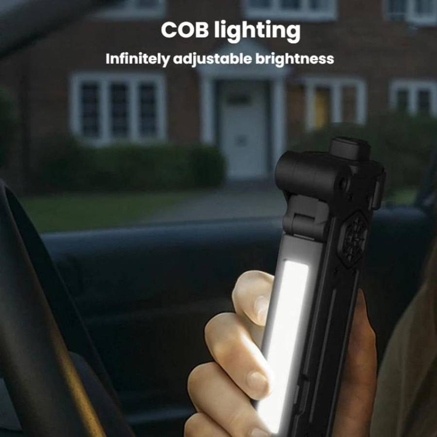 SB-2026 Car Window Breaking Safety Hammer Multi-Functional Emergency Light &amp; Seatbelt Cutter ...