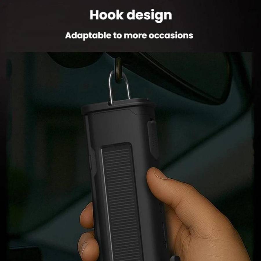 SB-2026 Car Window Breaking Safety Hammer Multi-Functional Emergency Light &amp; Seatbelt Cutter ...