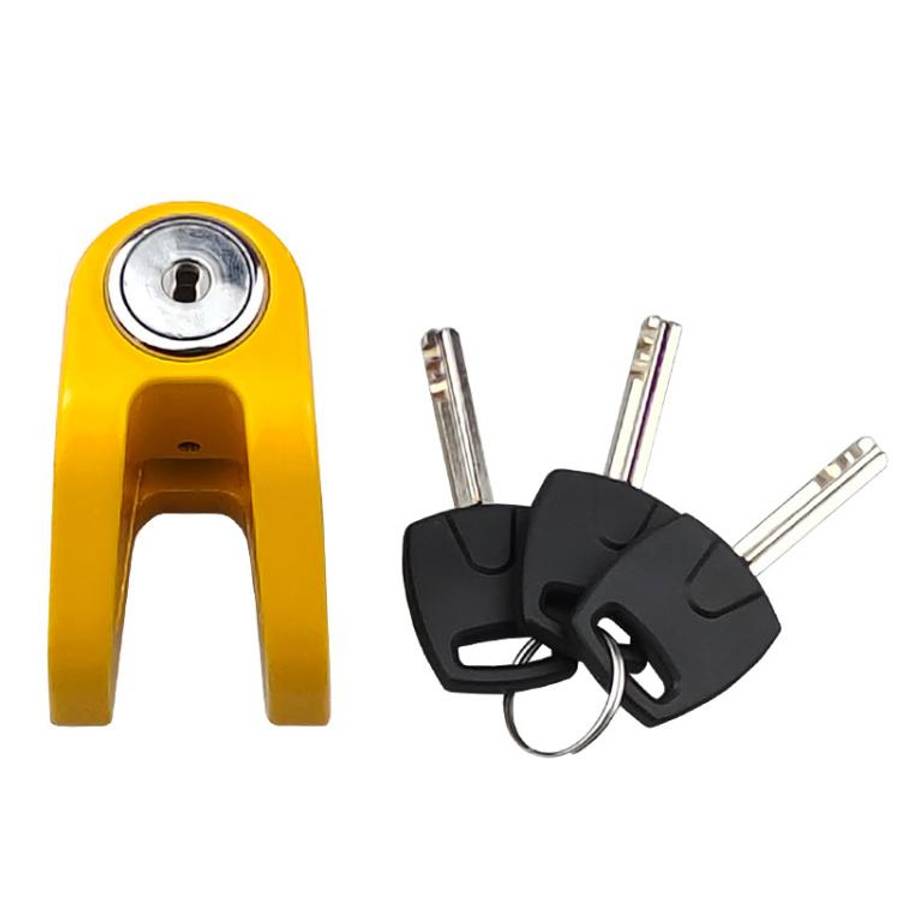 Universal Disc Brake Lock Anti-Theft Security Lock for Bicycles, E-Bikes, and Motorcycles with Di...