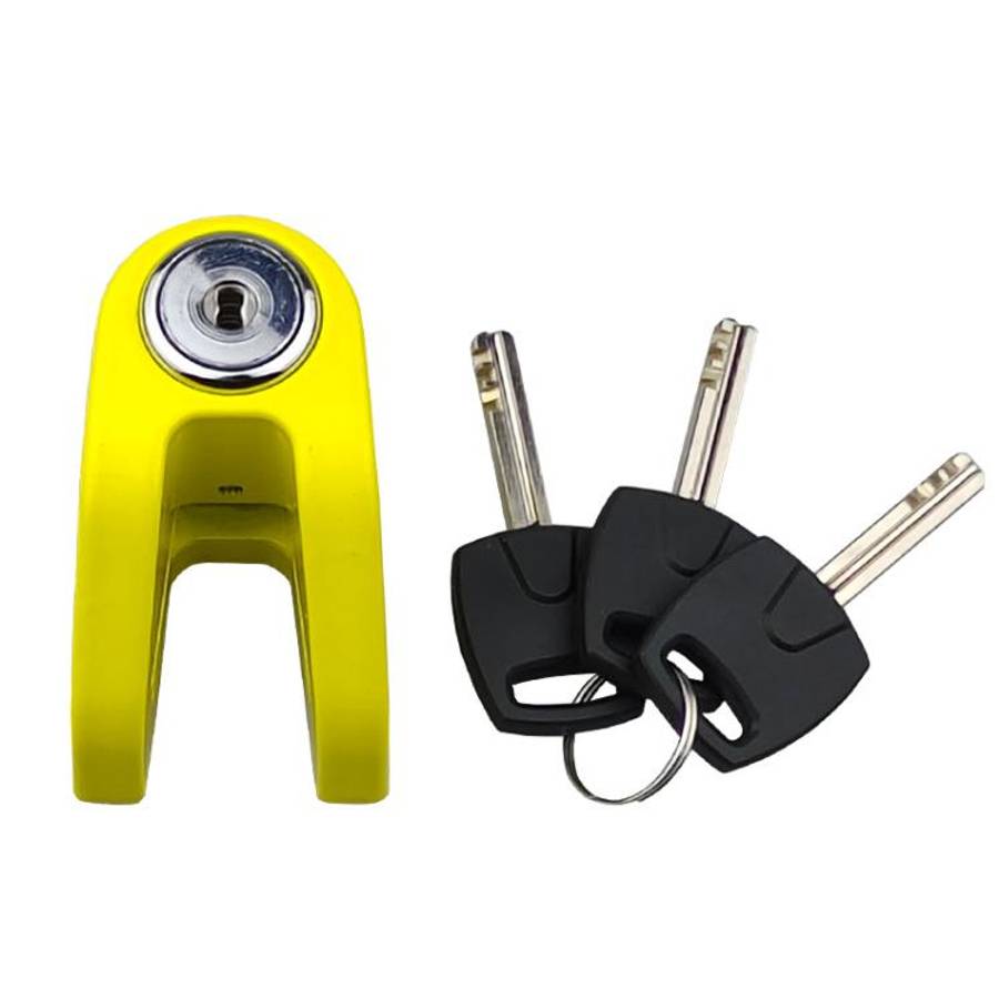 Universal Disc Brake Lock Anti-Theft Security Lock for Bicycles, E-Bikes, and Motorcycles with Di...