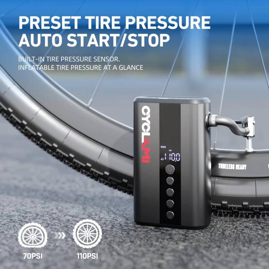 Mini Electric Air Pump Bicycle Portable Digital Display Air Pump, Z5L