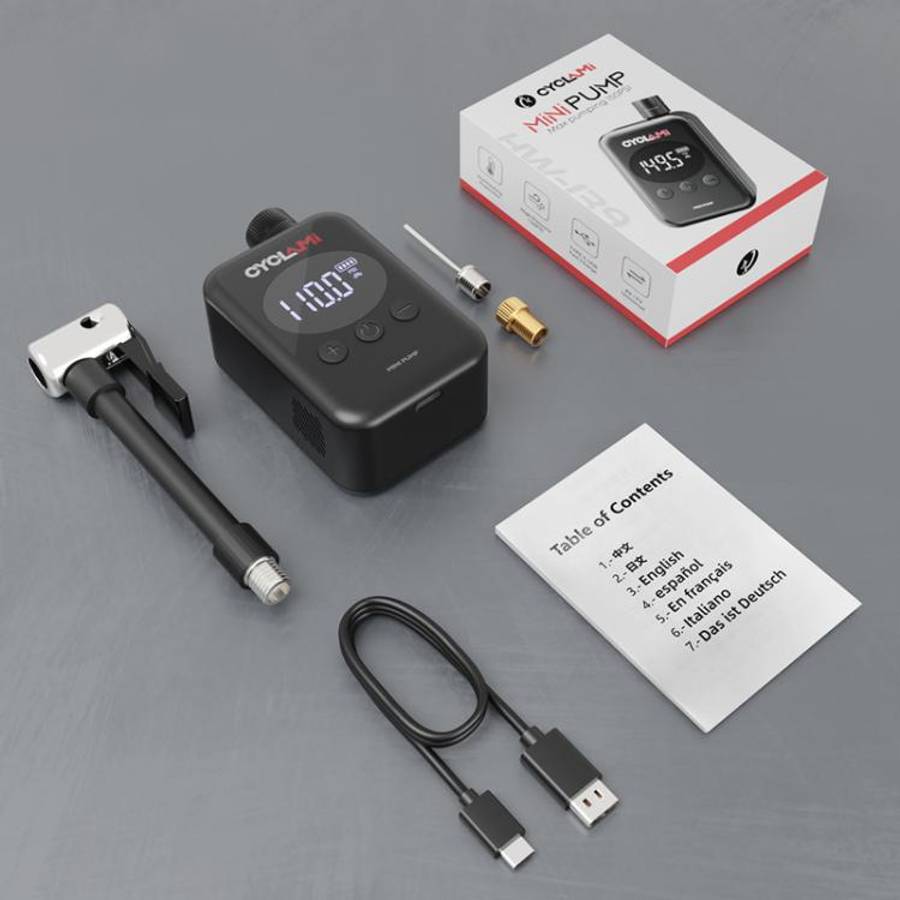 Smart Electric Air Pump Universal Portable High-Pressure Inflator, HW-139