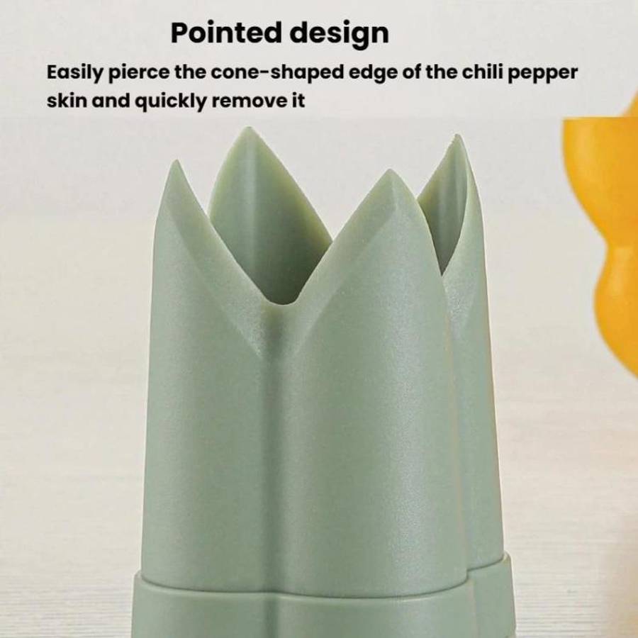 LsCook 3pcs /Box ABS Plastic Corer Pitting Tool Chili Seeder