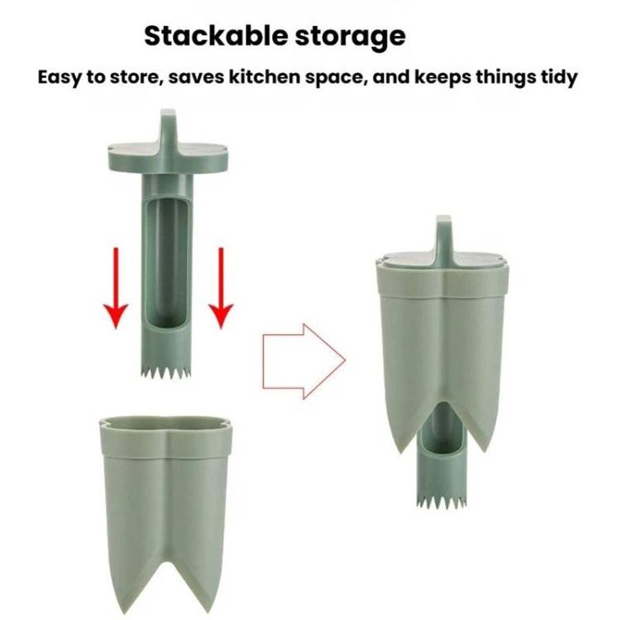LsCook 3pcs /Box ABS Plastic Corer Pitting Tool Chili Seeder