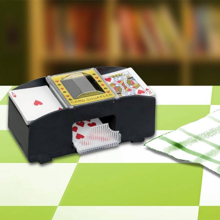 HC01345 Automatic Electric Plastic Shuffling Machine Chess Game Tool