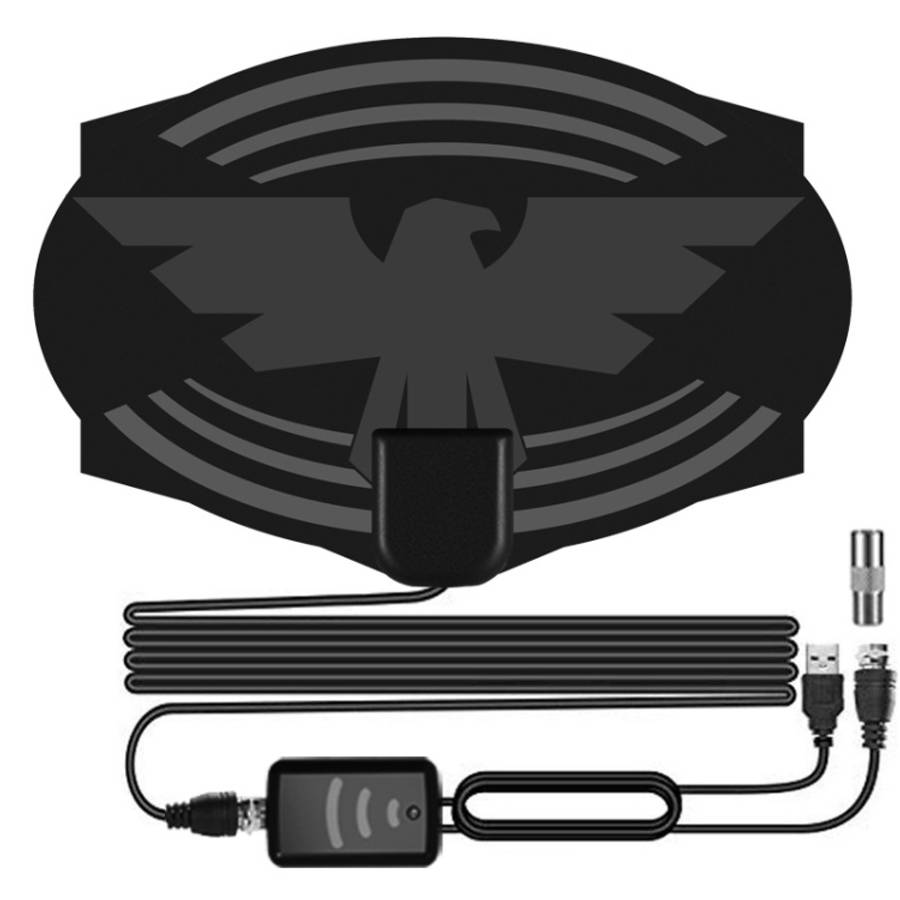 MYC-HDTV049 25dB 4K HDTV Antenna, Reception Range: 150 Miles