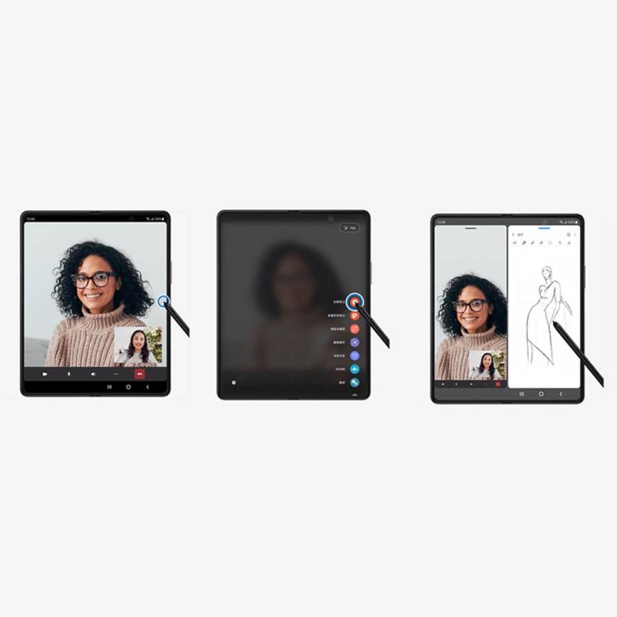 For Samsung Galaxy Z Fold4 Touch Capacitive Stylus Pen