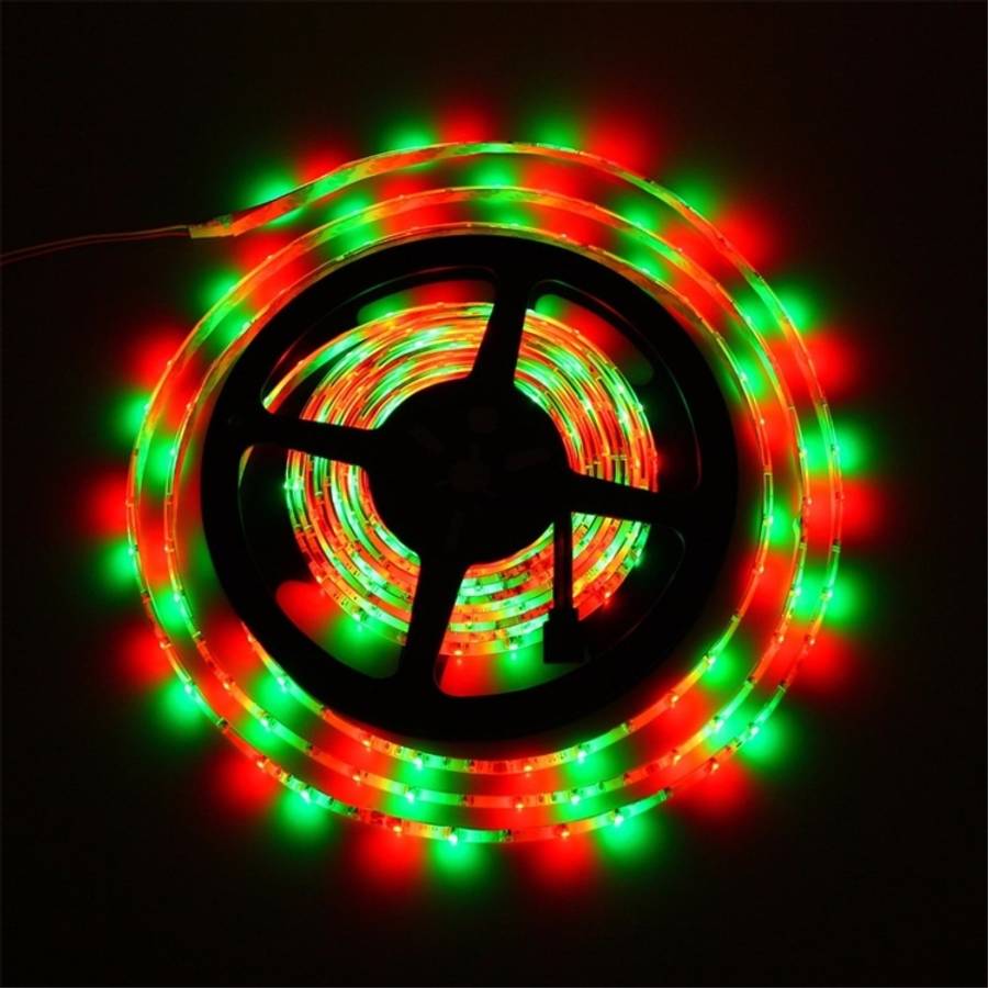 EU Plug 5M 2835SMD No Waterproof Light With 44 Key Remote Control RGB LED Light Strip