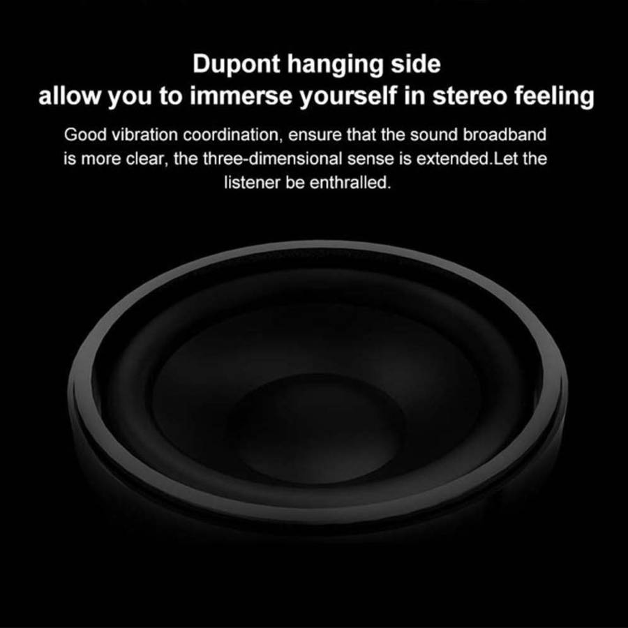 True 3D TWS Magnetic Wireless Bluetooth Stereo Surround HiFi Speaker with Full Transparent Home