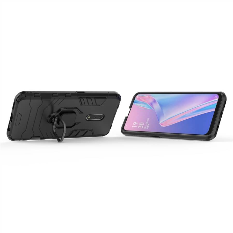 PC + TPU Shockproof Protective Case for OPPO K3 /Realme X, with Magnetic Ring Holder, For OPPO K3