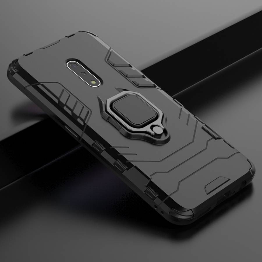 PC + TPU Shockproof Protective Case for OPPO K3 /Realme X, with Magnetic Ring Holder, For OPPO K3