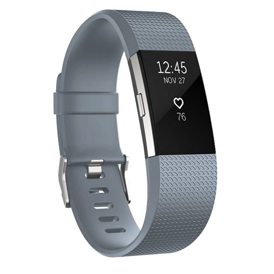 Square Pattern Adjustable Sport Watch Band for FITBIT Charge 2, Size: S, 10.5x8.5cm, S, Blue, S, ...