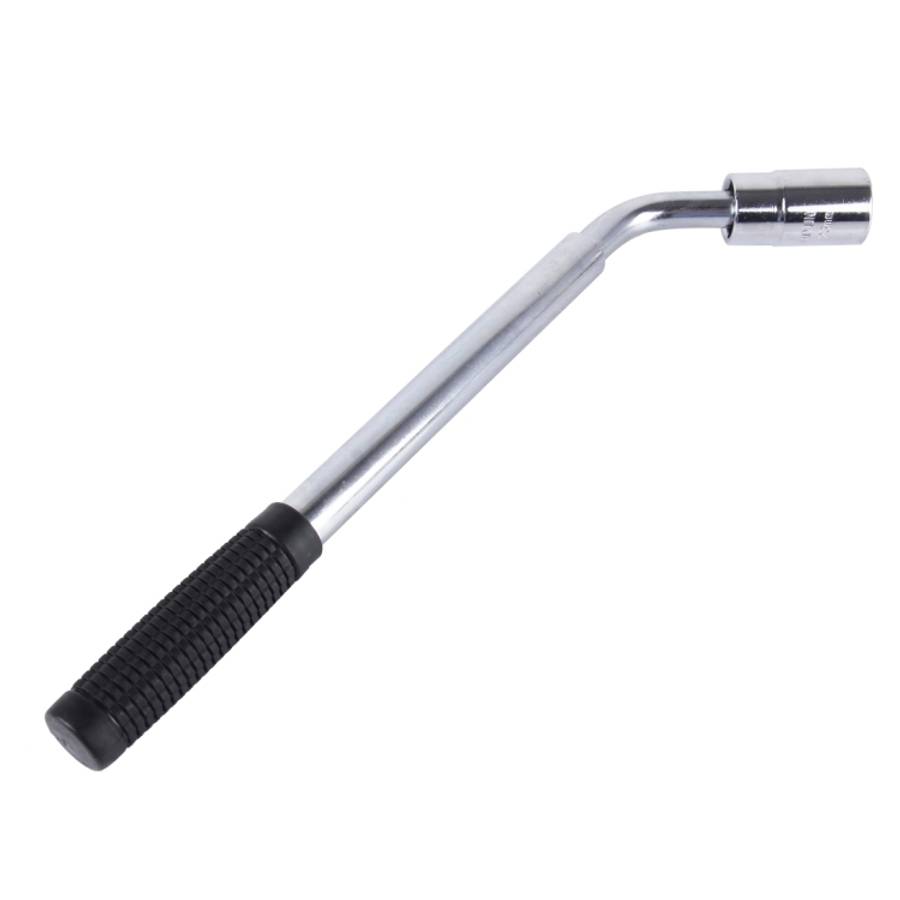Telescoping Wheel Lug Wrench with Reversible 17mm &amp; 19mm, 21mm &amp; 23mm Socket Adapters And...