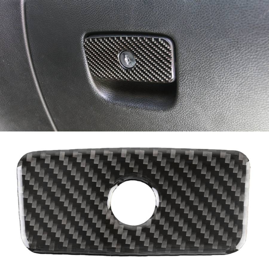 Car Front Passenger Seat Storage Box Carbon Fiber Decorative Sticker for Jeep Grand Cherokee 2011...