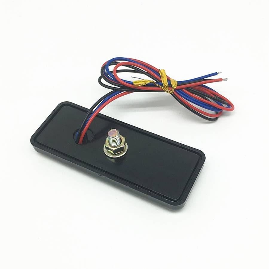 2 PCS Motorcycle Car Trailer DC 12-15V 24-LED Indicator Lamp Reflector Rectangle Marker Tail Ligh...