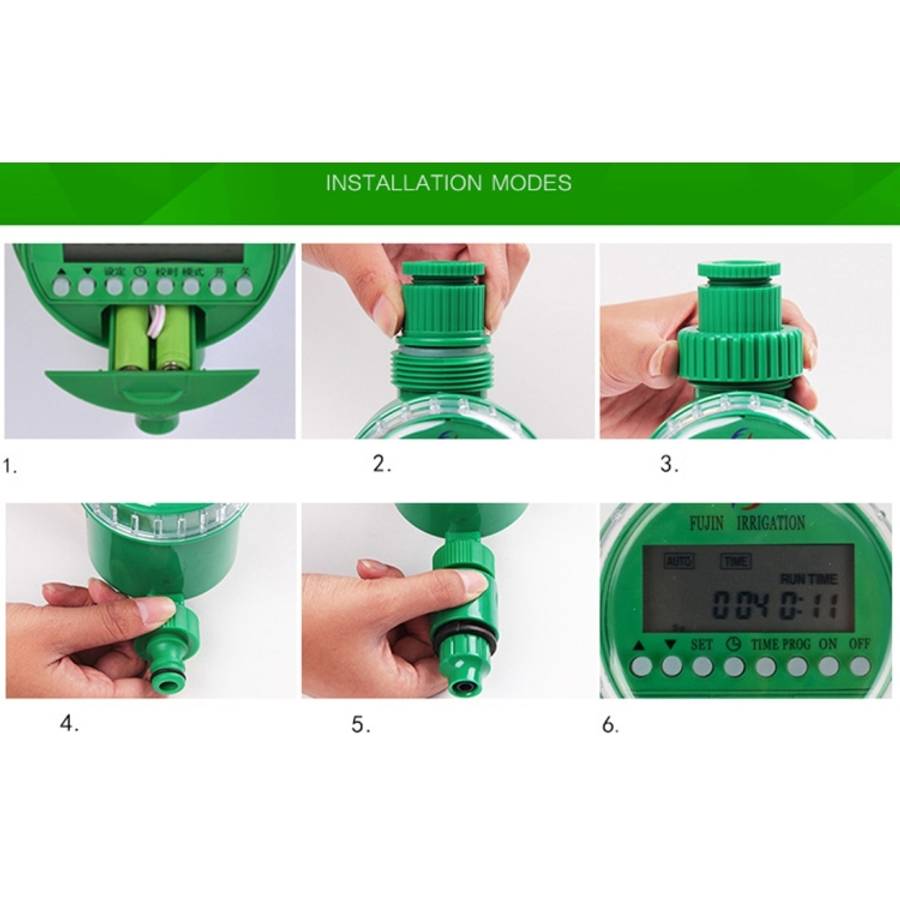 Automatic Watering Controller Timer Garden Water Timer Sprinkler Irrigation Controller Irrigation...