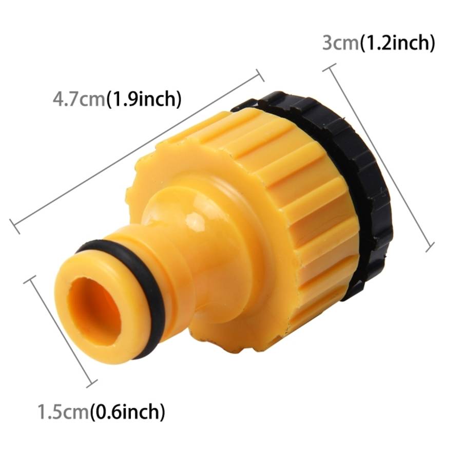 Universal Standard Faucet Hose Connector Quick Connector Washing Machine Water Cannons and A Gard...