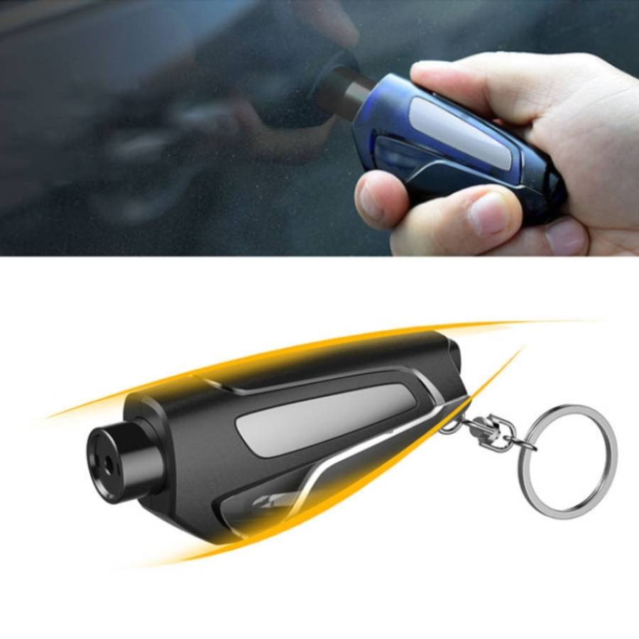 Multifunctional Portable Car Emergency Window Breaker Seat Belt Cutter