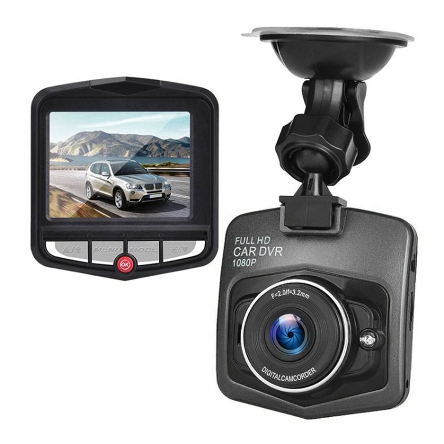 2.2 inch Car 480P Single Recording Shield Driving Recorder DVR Support Parking Monitoring / Loop ...