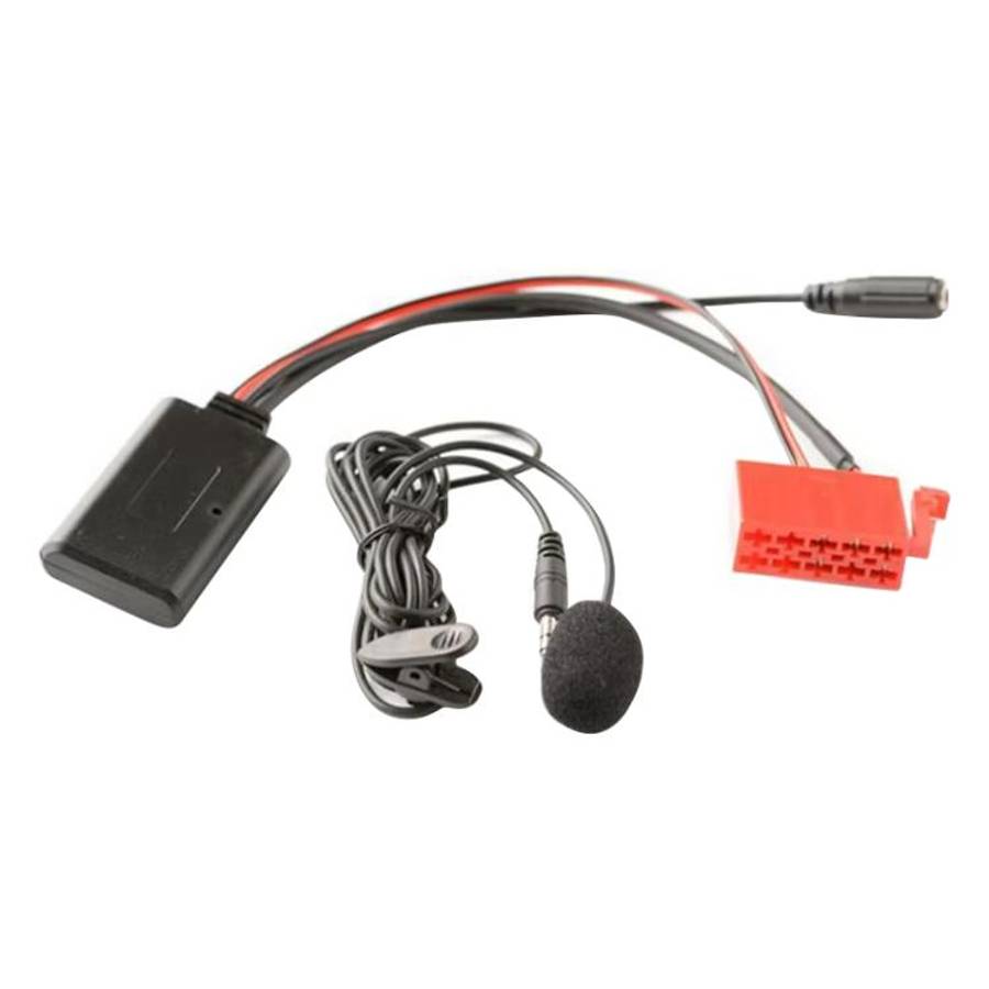 Car AUX Bluetooth Audio Cable Wiring Harness + MIC for Mercedes-Benz Special by abaecker BE2210/B...