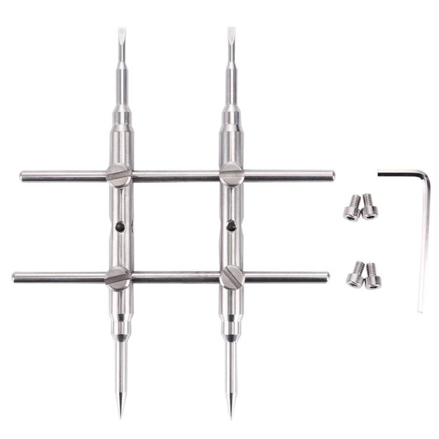3K-01 Professional DSLR Camera Lens Stainless Steel Spanner Wrench Open Repair Tool