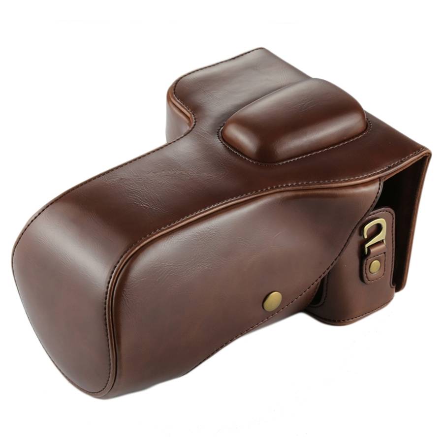 Full Body Camera PU Leather Case Bag for Nikon D7200 / D7100 / D7000 (18-200 / 18-140mm Lens), Fo...