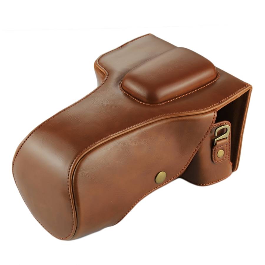 Full Body Camera PU Leather Case Bag for Canon EOS 760D / 750D (18-135mm Lens), For EOS 760D