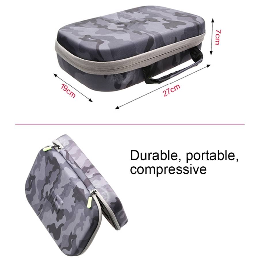 Camouflage Pattern EVA Shockproof Waterproof Portable Case forGoPro, Insta360, DJI and Other Acti...