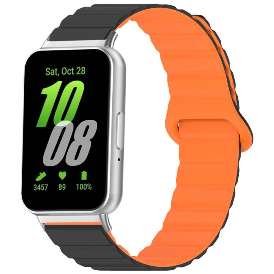 xDfind Loop Magnetic Glossy Silicone Watch Band, 18mm, 20mm, 22mm