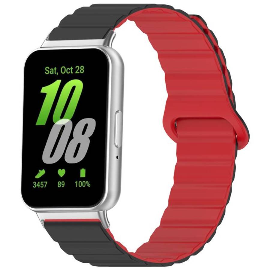 xDfind Loop Magnetic Glossy Silicone Watch Band, 18mm, 20mm, 22mm