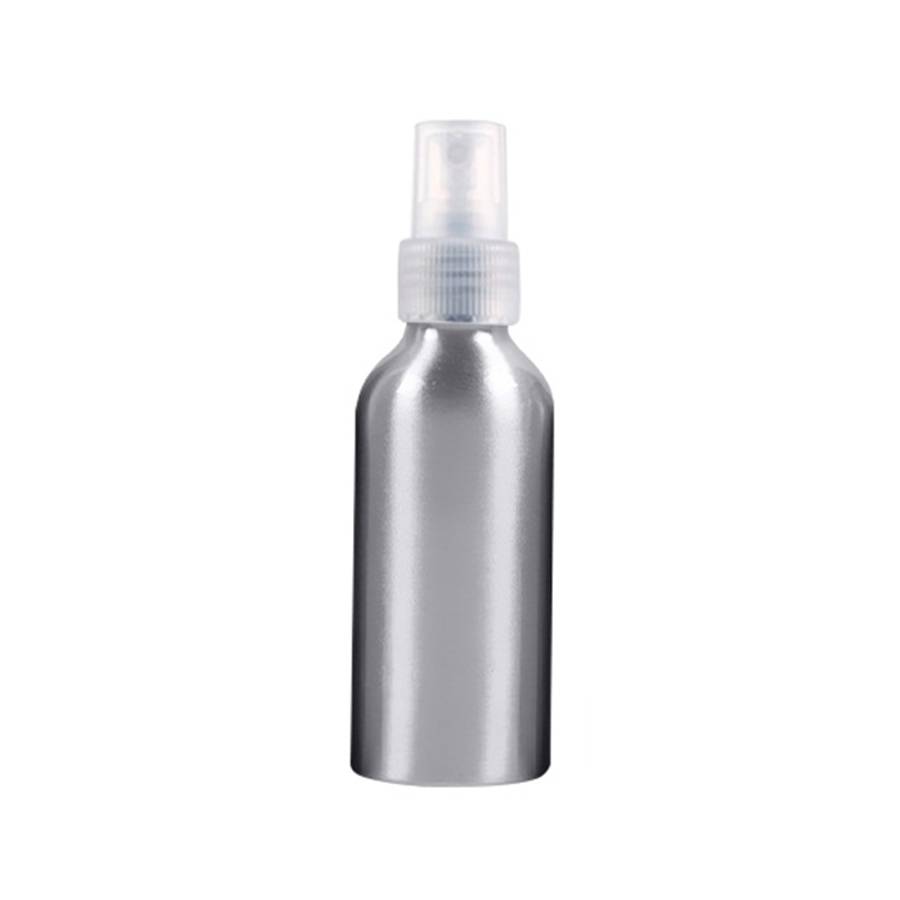 Refillable Glass Fine Mist Atomizers Aluminum Bottle, 100ml, 100ml