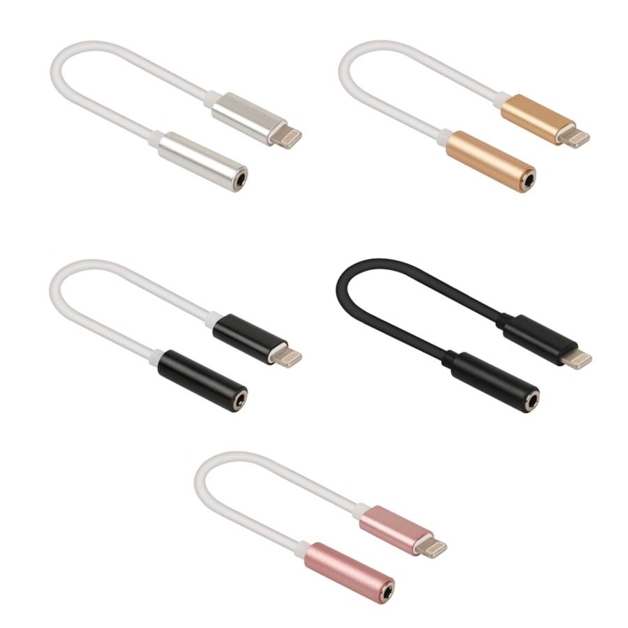8 Pin to 3.5mm Audio Adapter, Length: About 12cm, Support iOS 13.1 or Above