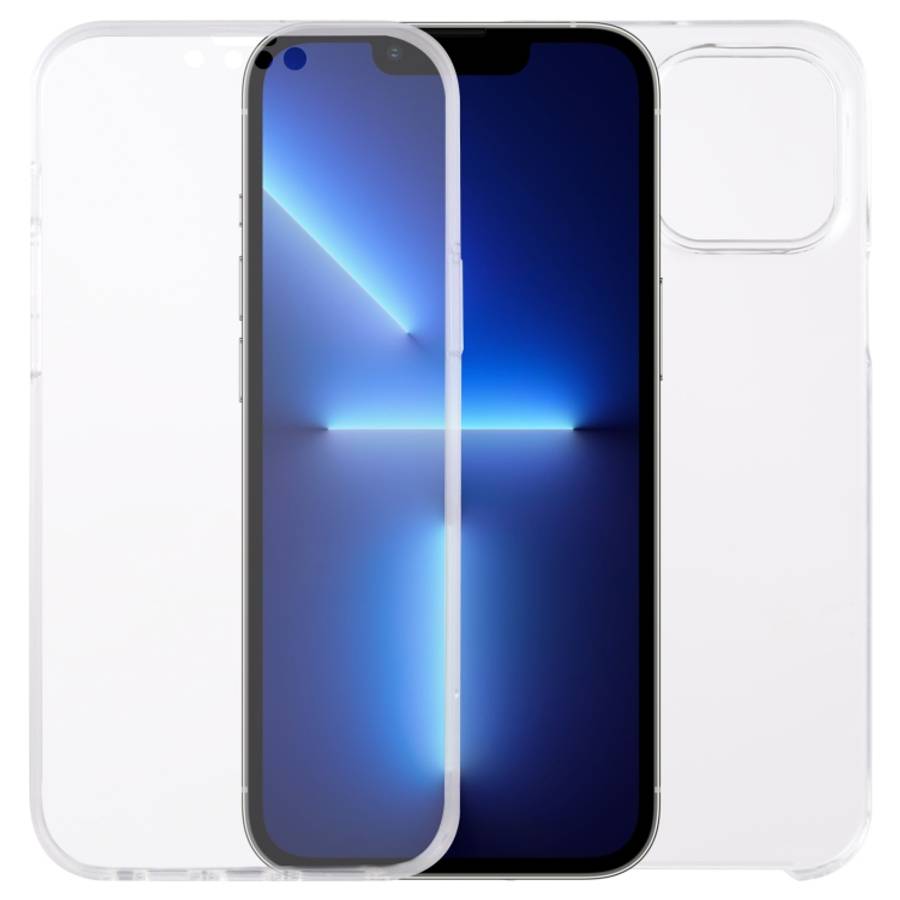 For iPhone 13 Pro PC+TPU Ultra-Thin Double-Sided All-Inclusive Transparent Case