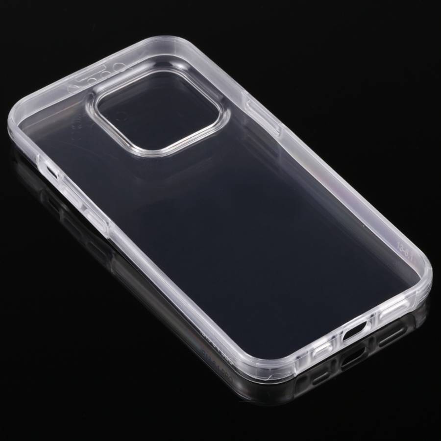 For iPhone 13 Pro PC+TPU Ultra-Thin Double-Sided All-Inclusive Transparent Case