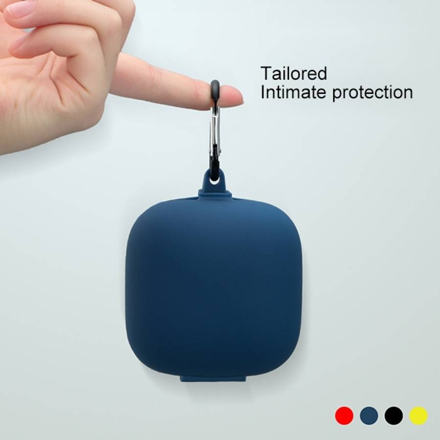 Solid Color Silicone Wireless Bluetooth Earphone Protective Case for Beats Powerbeats Pro, Grey, ...