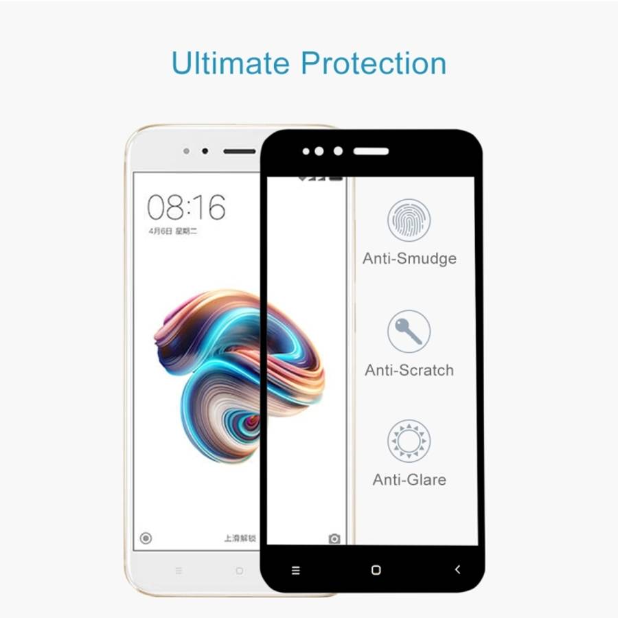 For Xiaomi Mi 5X / A1 0.26mm 9H Hardness 2.5D Explosion-proof Full Screen Tempered Glass Screen F...
