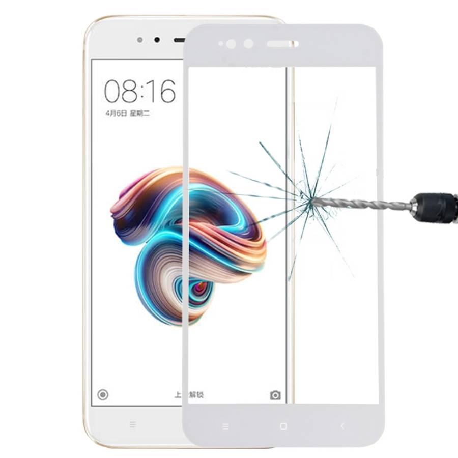 For Xiaomi Mi 5X / A1 0.26mm 9H Hardness 2.5D Explosion-proof Full Screen Tempered Glass Screen F...