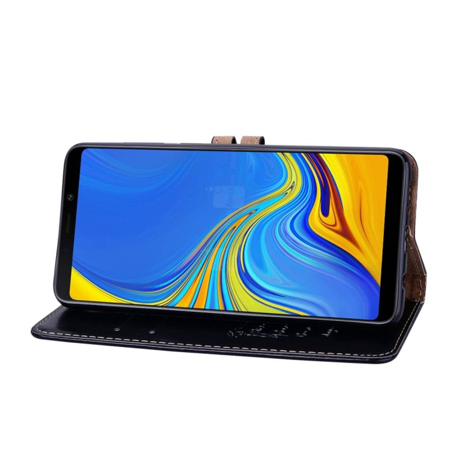 Business Style Oil Wax Texture Horizontal Flip Leather Case for Samsung Galaxy A9 (2018) / A9s, w...