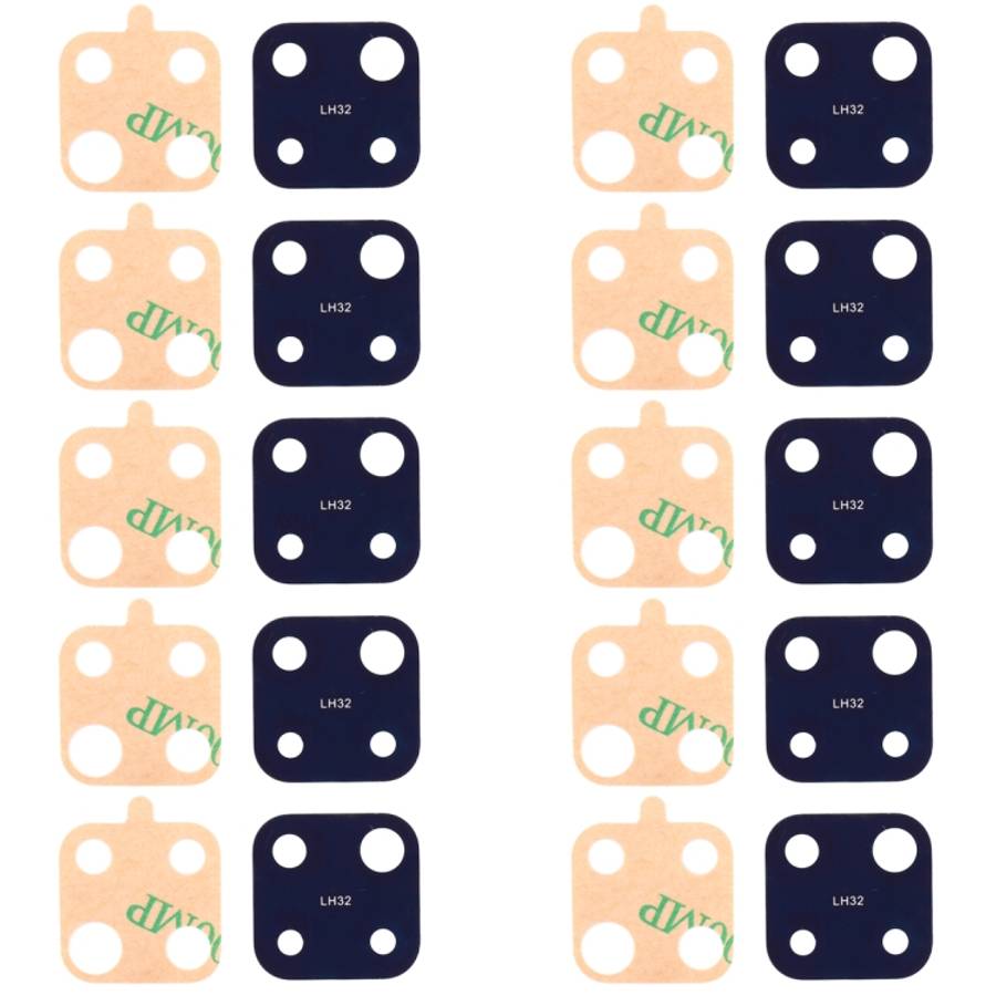 For Huawei Mate 30 Lite 10pcs Back Camera Lens