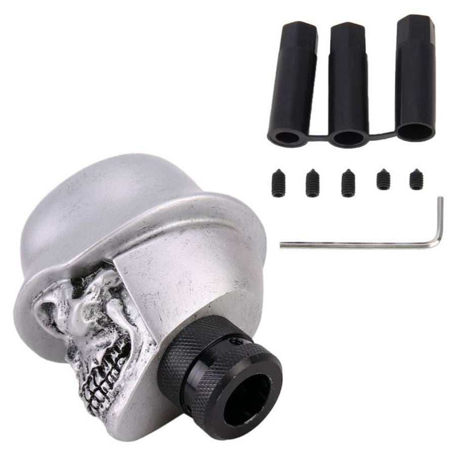 LX Tandy Creative Universal Car Skull Shaped  Shifter Cover Manual Automatic Gear Shift Knob