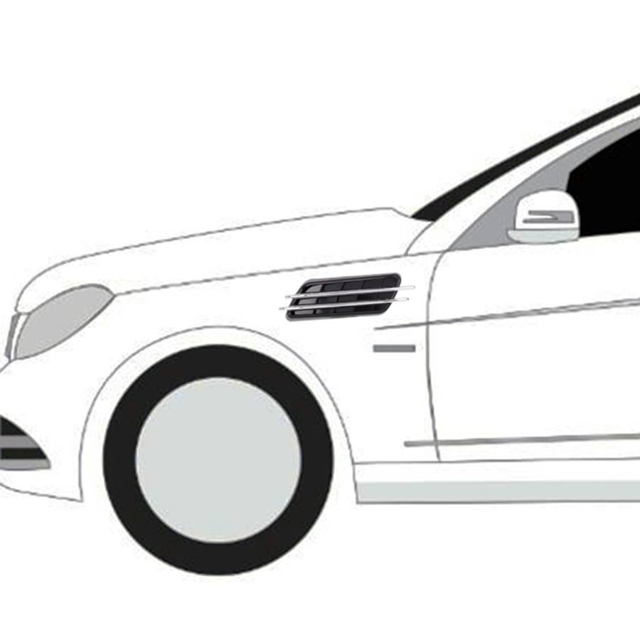 2 PCS Car-Styling Random Decorative Sticker