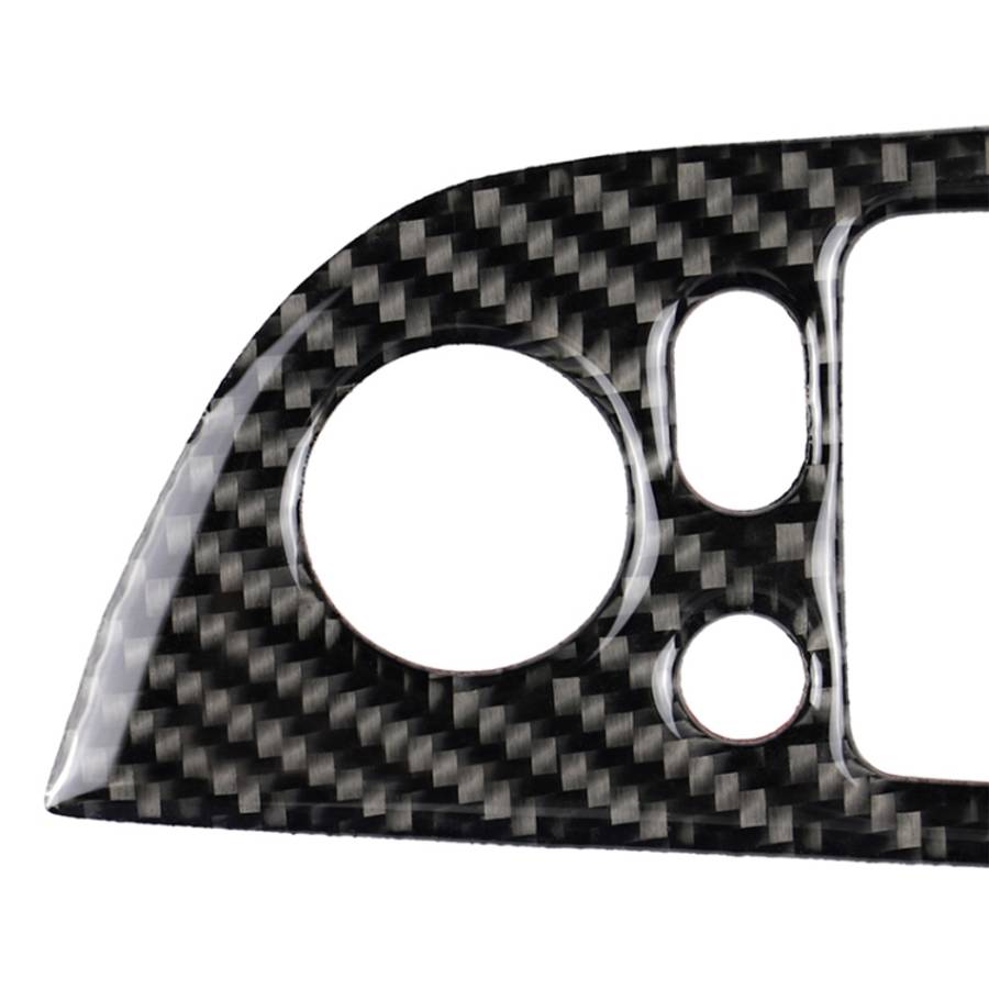 Car Carbon Fiber Window Lift Panel With Folding Key Three Color Decorative Sticker for BMW Z4  20...